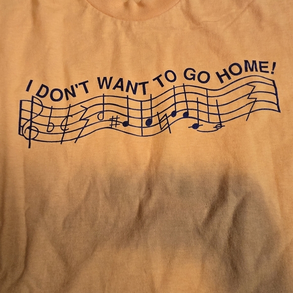 Musical Novelty Shirt I DON'T WANT TO GO HOME ADAM BARTHALT POLKAFAN Sze Medium. - Picture 10 of 15